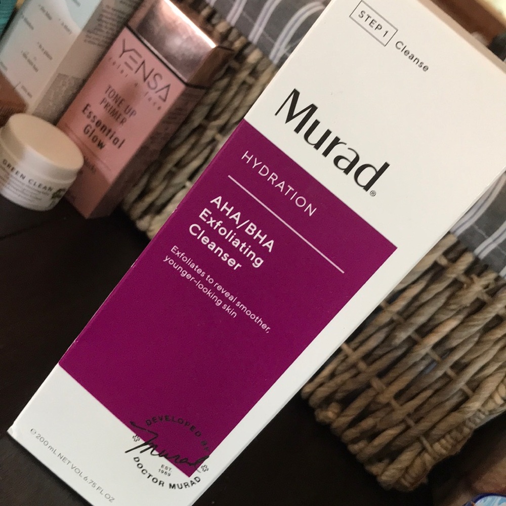 Murad exfoliating cleanser